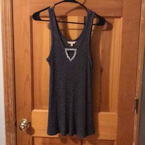 Grey with sparkle Juicy Couture dress tank top